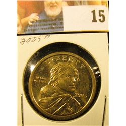 2005 D Gem BU Sacagawea Dollar Coin.