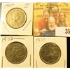 Image 1 : 1969, 72, & 73 circulated Canada Quarters.