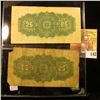 Image 2 : 2 CANADIAN FRACTIONAL NOTES "SHINPLASTERS" DATED 1900