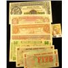 Image 1 : 7 PIECE CRISP MILITARY PAYMENT CERTIFICATES FROM GREAT BRITAIN