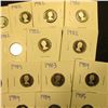 Image 3 : LARGE CANADIAN PROOF DIME LOT INCLUDES THESE DATES 1982, 1983, 1984, 1985, 1986, 1987, 1988, 1993.  
