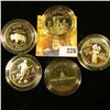 Image 1 : 1993 SILVER JAMES MADISON/CONSTITUTION PROOF HALF DOLLAR PLUS MT RUSHMORE, BICENTENNIAL OF CONGRESS,