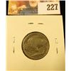 Image 2 : 1914-SEMI KEY DATE BUFFALO NICKEL.  THE HORN IS VISIBLE