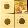 Image 2 : 1859CN, 1860CN, AND 1863CN INDIAN HEAD PENNIES