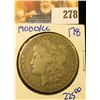 Image 1 : 1900-O/CC OVERDATE MORGAN SILVER DOLLAR