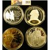 Image 1 : MEDAL COLLECTION INCLUDES A LARGE COPY OF THE STANDING LIBERTY QUARTER, PATRICK HENRY, JOHN HANCOCK,