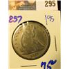 Image 1 : 1857 SEATED LIBERTY HALF DOLLAR