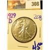 Image 1 : 1929-D WALKING LIBERTY HALF DOLLAR
