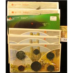 CANADIAN MINT SETS DATED 1993, 1989, 2000, 1982, 1984, 1983,