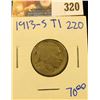 Image 1 : 1913-S TYPE 1 BUFFALO NICKEL