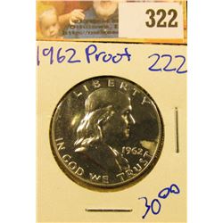 1962 PROOF FRANKLIN HALF DOLLAR