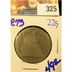 1875 SEATED LIBERTY HALF DOLLAR