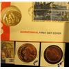 Image 2 : AMERICAN REVOLUTIONARY BICENTENNIAL FIRST DAY COVER AND MEDAL SET, LT COLONEL WILLIAM WASHINGTON  ME