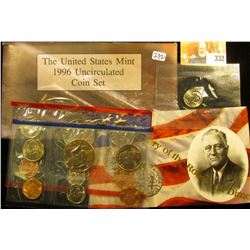 1996 MINT SET… THIS INCLUDES THE WESTPOINT DIME.  THI SET BOOKS FOR AROUND $20