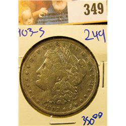 1903-S SEMI KEY DATE MORGAN DOLLAR