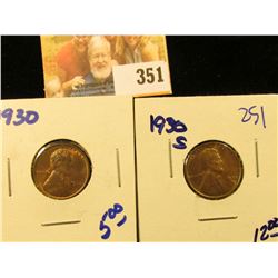 1930 AND 1930-S WHEAT PENNIES
