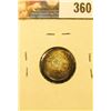 Image 2 : HEAVILY TONED COPY COIN OF THE 1794 HALF DISME
