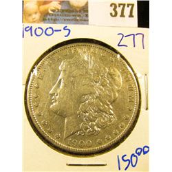 1900-S MORGAN SILVER DOLLAR