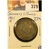 Image 1 : GERMANY/PRUSSIA 1901-A SILVER TWO MARK COIN