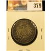 Image 2 : GERMANY/PRUSSIA 1901-A SILVER TWO MARK COIN