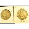 Image 2 : 1933 S & 36 S Walking Liberty Half Dollars, VG.