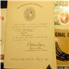 Image 2 : Dec. 9, 1889 Acknowledgement from "The Smithsonian Institution" signed by the Assistant Secretary in