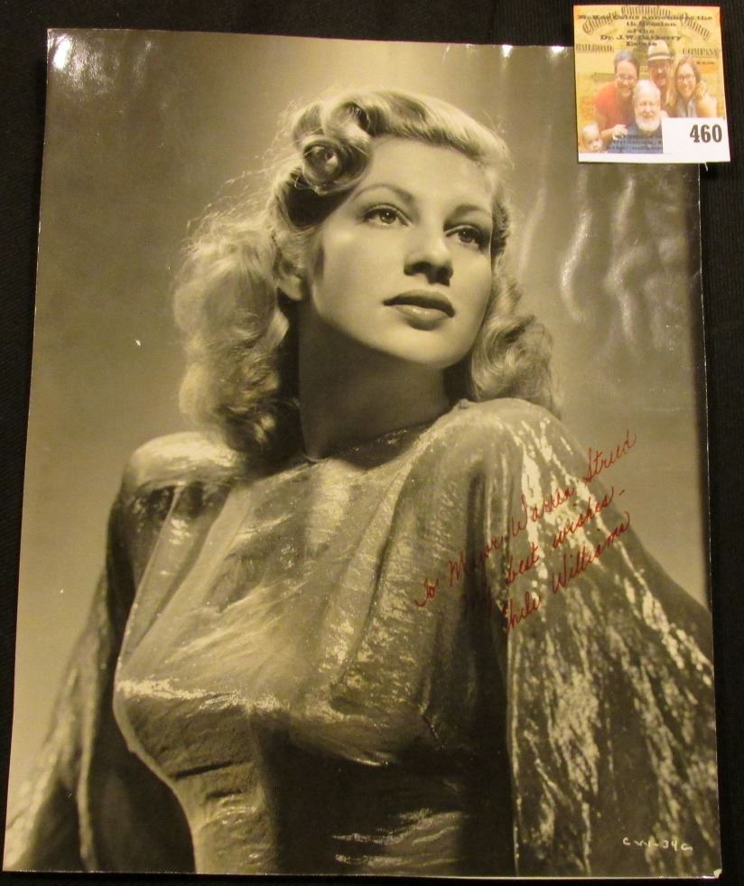 Black & White 7" x 9" Autographed Photo of Chili Williams (December 18