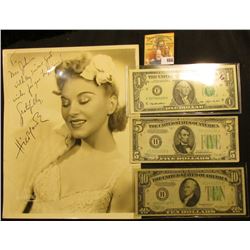 Black & White Photo 8" x 10" by Maurice Seymour (A Real Stumper, I have no idea who this actress is)