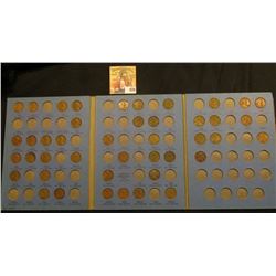1941-70 Partial Set of Lincoln Cents in a blue Whitman folder.