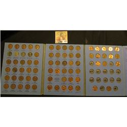 1941-74 Partial Set of Lincoln Cents in a blue Whitman folder.