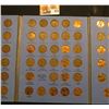 Image 3 : 1941-75 Partial Set of Lincoln Cents in a blue Whitman folder. Several BU examples.