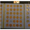 Image 3 : 1941-2000 Partial Set of Lincoln Cents in a blue Whitman folder.