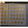 Image 4 : 1941-2000 Partial Set of Lincoln Cents in a blue Whitman folder.