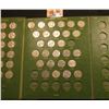 Image 3 : Shield-Liberty-Buffalo Nickels green Whitman Publishing Co. folder containing a variety of Jefferson