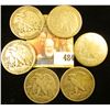 Image 2 : (6) World War II era Walking Liberty Half Dollars grading up to VF.