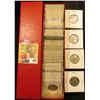 Image 1 : 9" x 2" x 2" Coin Stock Box full of coins, some foreign but mostly quarters dating 1966-1997. At lea