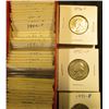 Image 2 : 9" x 2" x 2" Coin Stock Box full of coins, some foreign but mostly quarters dating 1966-1997. At lea