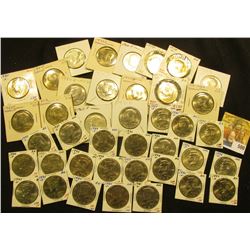 1965 P, 66 P, 71 P, D, 72 P, D, 74 P, 76 P, D, 78P, D, 79 D, 80 P, D, 81D, 82 P, D, 83 P, D, 84 P, D