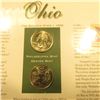 Image 2 : 2002 P & D Ohio Fleetwood cover with Ohio Statehood Pair of Quarters, complete in original packaging