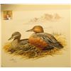 Image 1 : 2000 Fleetwood hand autographed print of a pair of Ducks (I thought I was good, but I am not even go