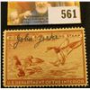 Image 1 : 1946 RW13 Federal Migratory Bird Hunting $1 Stamp, signed and obviously used for hunting.