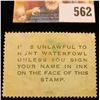 Image 2 : 1947 RW14 Federal Migratory Bird Hunting $1 Stamp, signed and obviously used for hunting.