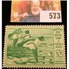 Image 1 : 1949 RW16 Federal Migratory Bird Hunting $1 Stamp, unsigned, original gum, NH, VF.
