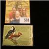 Image 1 : 1968 RW35 Federal Migratory Bird Hunting $3 Stamp, unsigned, original gum, depicts a pair of Hooded 
