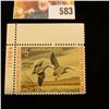 Image 1 : 1972 RW39 Federal Migratory Bird Hunting $5 Stamp, unsigned, original gum, depicts a pair of Emperor