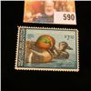 Image 1 : 1979 RW 46 Federal Migratory Bird Hunting $7.50 Stamp, signed on reverse gum, NH.