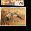 Image 1 : 1988 RW 55 Federal Migratory Bird Hunting $10.00 Stamp, unsigned, original gum, NH, VF.