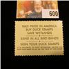 Image 2 : 1989 RW 56 Federal Migratory Bird Hunting $12.50 Stamp, unsigned, original gum, NH, VF.