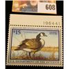 Image 1 : 1997 RW 64 Federal Migratory Bird Hunting $15.00 Stamp, unsigned, original gum, NH, VF. Plate number