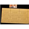 Image 2 : 1970 RW37 Federal Migratory Bird Hunting $3 Stamp, Plate numbered block of Six. This block was value